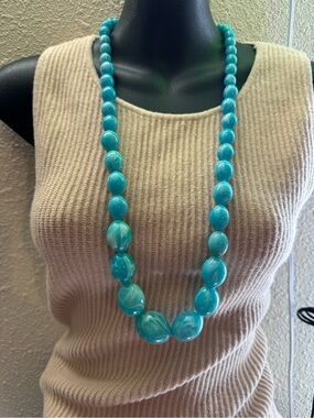 Vintage chunky Bead Necklace